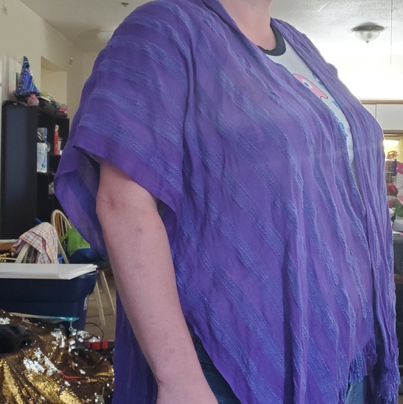 Plus size top N/W/T [ I keep tags] Bohemian top - Picture 2 of 9
